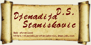 Đenadija Stanišković vizit kartica